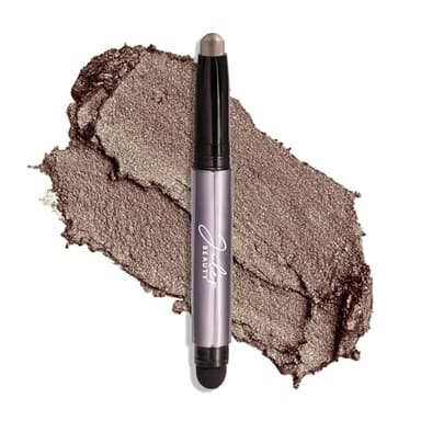 Julep Eyeshadow 101 Cream-to-Powder Waterproof Shadow Stick – Taupe Shimmer – Long-Lasting, Crease-Proof, Soft Grey Shimmer Eyeshadow with Built-in Smudger - Image 1