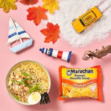 Maruchan Ramen Noodle Soup, 24 Count 10 Flavor Variety Pack - Image 5