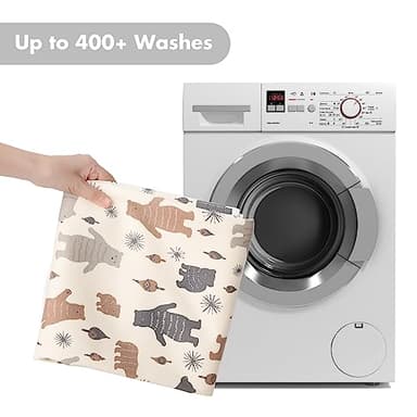 YIVEKO Baby Waterproof Bed Pad Washable Mattress Pad Reusable Underpads Bed Wetting Incontinence Cover for Baby Toddler Children and Adults - Image 4