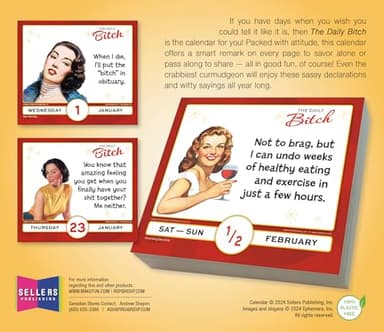 The Daily B 2025 Boxed Daily Desk Calendar - Image 2