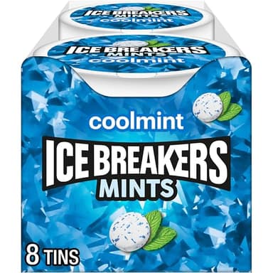 ICE BREAKERS Coolmint Sugar Free Mints Tins, 1.5 oz (8 Count) - Image 1