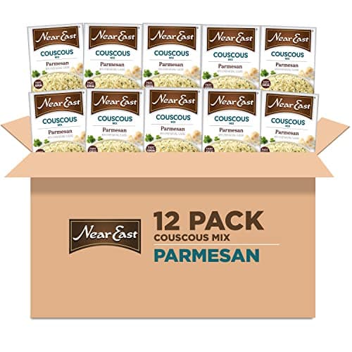 Near East Couscous Mix, Parmesan Cheese, 5.9oz Boxes (12 Pack) - Image 1
