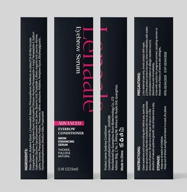 Eyebrow Growth Serum Natural Eyebrow for Women Advanced Eye Brow Serum for Growth Thicker, Fuller, Naturally Beautiful Brows - 5mL - Image 8