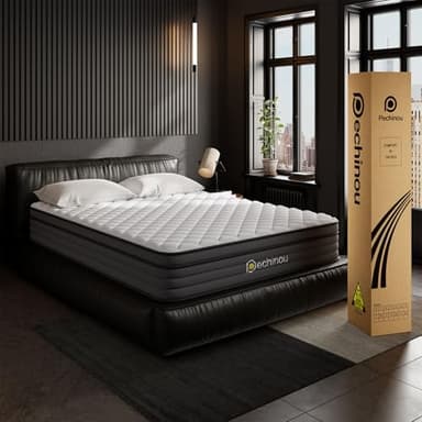 Queen Mattress,10 Inch Queen Size Mattresses Memory Foam Hybrid Mattress in a Box, with Individual Pocket Springs, Provide Support and Improve Sleep Mattresses, Medium Firm Pressure Relief CertiPUR-US - Image 8