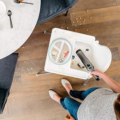 Shark WV201 WANDVAC Handheld Vacuum, Lightweight at 1.4 Pounds with Powerful Suction, Charging Dock, Single Touch Empty and Detachable Dust Cup,Graphite, Slate - Image 7