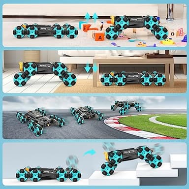 Gampop 8WD Gesture Sensing RC Stunt Cars - Toys Gifts for Kids 8 9 10 11 12 Year Old Boys Girls,2.4Ghz Remote Control Cars,Transform Drift Off Road Vehicle for Children Birthday Presents - Image 5