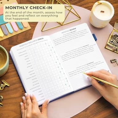 Clever Fox Gratitude Journal – Happiness, Positivity & Affirmation Daily Journal – Inspirational Daily Notebook – 3 Months, A5 (Mystic Blue) - Image 5