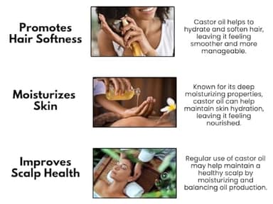 Essentially KateS Castor Oil 16 Fl Oz (Glass Bottle) - Original - A Huge Glass Bottle with a Pump - 100% Pure and Natural, Cold Pressed, and Hexane-Free - Hair and Body - Image 8