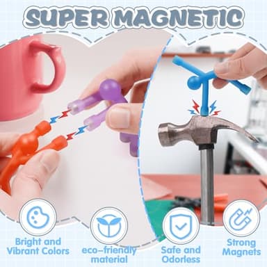 Grtard 20 Pack Magnetic People Figures, Colorful Humanoid Magnetic Men, Fridge Cute Magnet Men for Ages 15+, Funny Man Magnet People Guys, Fridge Magnets for Refrigerator, Office, Locker Decor - Image 3