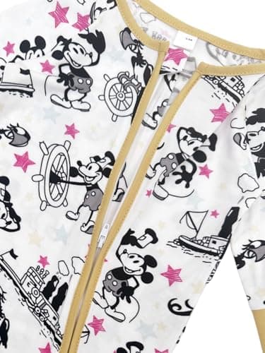 Bow Dream Baby Boy Romper Jumpsuit Bamboo Rayon Baby girl Clothes Baby Romper Clothing Newborn-24 Months Light Blue Animals 12-18 Months - Image 3