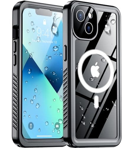 Red2Fire 2024 New Designed for iPhone 13 Case Waterproof,[Compatible with MagSafe][Built-in Camera & Screen Protector][Full Body Shockproof][IP68 Waterproof][Dustproof] Phone Case 6.1" - Image 1