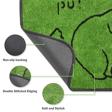 Qeils Reusable Puppy Pads, Washable Pee Pads for Dogs 4 Pack Durable Absorbent Leakproof Dog Training Pads for Home or Travel, Non-Slip Wee Wee Pads Potty Pads 30"x34" - Image 4