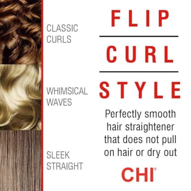 CHI Tourmaline Ceramic Series Flat Iron, Hair Straightener For Silky Smooth Hair, Ideal For Straightening Or Curling Hair, 1" Iron, Pure Pink - Image 7
