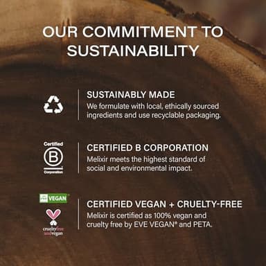 Melixir Vegan Lip Butter (12 Colors), Hydrating Tinted Lip Balm Stick, Bee-Free, Petrolatum-Free, Plant-Based, Moisturizes Dry & Chapped Lips With Shea Butter, Sheer, Natural Finish - #11 Autumn Rain - Image 9