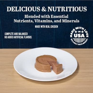 A Strong Heart Wet Dog Food Cups, Grilled Chicken Flavor - 3.5 oz Cups (Pack of 12), Made in The USA with Real Chicken - Image 3