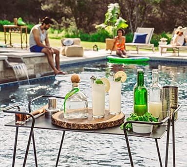 Everyday Drinking Glasses Set of 8 Drinkware Hurricane Glasses, Kitchen Glasses for Cocktail, Iced Coffee, Beer, Ice Tea, Wine, Whiskey, Water, 4 Tall Glass Cups & 4 Short Dof Drinking - Image 5