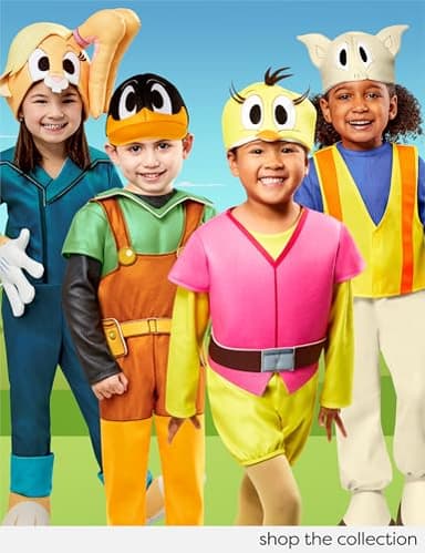 Rubies Bugs Bunny Builders: Porky Pig Costume for Toddlers, Unisex 2T - Image 7