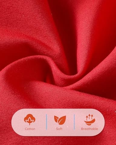 NZRVAWS 18-24 Months Toddler Baby Girl Clothes Infant Long Sleeve Letter Print Sweatshirt Bell Bottom Pant Outfit Fall Winter Red Set - Image 6