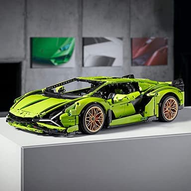 LEGO Technic Lamborghini Sián FKP 37 42115 Building Set - Classic Super Car Model Kit, Exotic Eye-Catching Display, Home or Office Décor, Ideal for Adults or Car Enthusiasts - Image 6