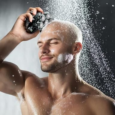 Head Shavers for Bald Men, Detachable Head Shaver, IPX7 Waterproof Wet Dry Bald Head Shavers, 7D LED Display Electric Rechargeable Head Shaving Kit with Type-C Charge - Image 7