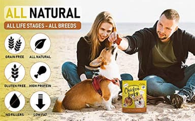 Pet Jerky Factory Premium Whole Muscle Chicken 5 oz. Dog Jerky Treats | 100% Human Grade | USA Made | High Protein | Grain Free | Limited Ingredients | No Filler | BHA-BHT Free | Chewy Texture - Image 4