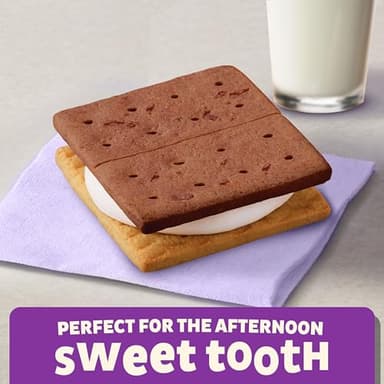 Annie's Organic Graham Sandwich Cookies, S'mores, 12 Cookies, 8 oz. (Pack of 6) - Image 4