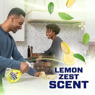 Mr. Clean Clean Freak Multi Surface Cleaning Spray, Deep Cleaning Mist Starter Kit and Refill Bundle, Lemon Zest Scent, 64 fl oz - Image 7