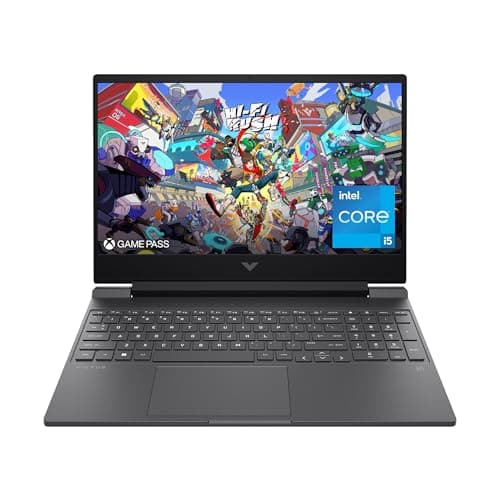 HP Victus 15.6 inch Laptop, FHD 144Hz Display, Intel Core i5-12450H, 8 GB RAM, 512 GB SSD, NVIDIA GeForce RTX 2050 GPU (4 GB Dedicated), Windows 11 Home, 15-fa1029nr (2024) - Image 1