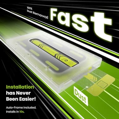 WSKEN for iPhone 17 Pro Max Privacy Screen Protector - [25° Anti-Spy] [Auto-Dust Removal] [Top 9H+ Tempered Glass] 12FT Shatterproof Military Grade Flim Easy Install Case Friendly, 2 Pack - Image 4