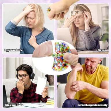 3Pcs Skin Picking Fidget Toys, Picking Pad, Cute Stuff, Fidget Toys Adults, Preppy Stuff, Portable Fidget Toy Adult, Christmas, Halloween, Party Favors, School Supplies (6CM/2.93IN) - Image 6