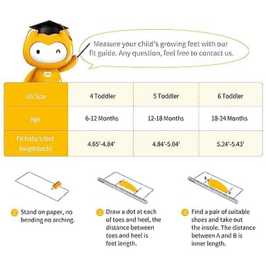 BMCiTYBM Baby High Top Sneakers Boy Girl Walking Shoes Infant First Walker Shoes for 6 9 12 18 24 Months Khaki Size 5 Toddler - Image 6