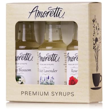 Amoretti - Floral Syrups 3 Pack - Image 1