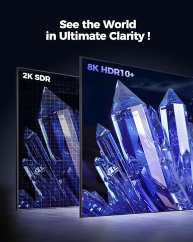 Silkland Certified HDMI 2.1 Cable, [4K@240Hz 144Hz 120Hz, 8K@60Hz] 1440P Ultra High Speed HDMI Cable 48Gbps (Upgrade Braided), HDR10+, eARC, HDCP 2.3, Compatible for Xbox/PS5/PS4/Roku TV-6.6ft - Image 5