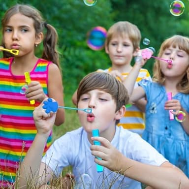 Paw Party Favors,24Pcs Paw Print Bubble Wands for Kids,Cute Bubble Wand for Pet Dog Puppy Cat Birthday Party Supplies,Classroom Prizes Pinata Goodie Bag Stuffers Gifts - Image 7