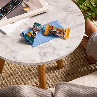 KIND Bar Minis, Variety Pack, Dark Chocolate Nuts and Sea Salt, Peanut Butter, Caramel Almond, Healthy Snacks, 3g Protein, Gluten Free, Low Sugar/Calorie Snacks, 30 Count - Image 3