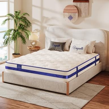 Twin XL Mattress 12 Inch-Hybrid Mattress in a Box-Individual Pocket Springs with Breathable Memory Foam College Dorm Room Essentials-Extra Long Twin Size Bed-Medium Firm Feel for Youth and Kids - Image 2