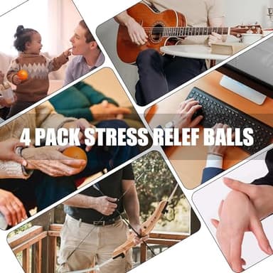 KDG Motivational Stress Balls(4 Pack) for Kids and Adults,Stress Relief Ball with Quetos to Rrelieve Anxiety and Manage Anger - Image 3