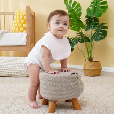 Kewlife gift Muslin Baby Bibs 6-Pack Baby Drool Bandana Bibs for Baby Girls Boys Infant Newborn Toddler Drooling and Teething (Macaron Pink) - Image 9