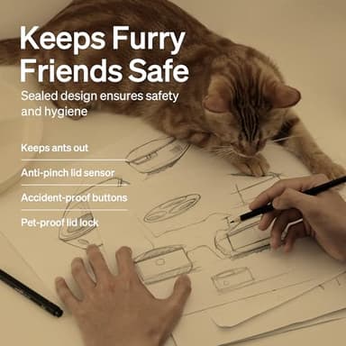 PETLIBRO Automatic Cat Feeder Wet Food Refrigerated New Upgraded APP Control,3 Days Freshness 3 Meals,Semiconductor Cooling&Quick Chills Wet Food Dispenser,Polar WiFi Timed Auto Pet Feeder for Cat Dog - Image 6