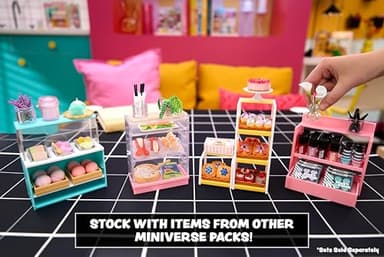 MGA's Miniverse Make It Mini Spaces Furniture, Mystery Surprise Packaging, Mini Collectibles, Replica Food, Replica Plants, Customize, DIY Crafts, Hobby, Collectors, Display, Gifts, 8+ - Image 5