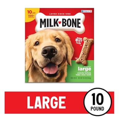 Milk-Bone Original Dog Treats Biscuits for Large Dogs, 10 Pounds (Packaging May Vary) - Image 2