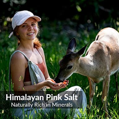 Himalayan Nature 100% Authentic Himalayan Pink Salt Chunks, 10 LBS, Animal Feed Salt Block, Plastic Bag of Salt Chunks for Deer, Horse & Animals, Pack of 1 - Image 5