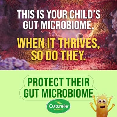 Culturelle Daily Probiotic for Kids + Veggie Fiber Gummies (Ages 3+) 30 Count Berry Flavor - Probiotics for Digestive Health & Immune Support Plus Vitamin C Kids Boost - Image 3