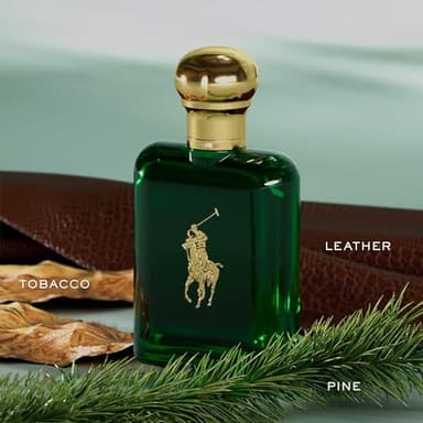 Ralph Lauren - Polo - Eau de Toilette - Men's Cologne - Woody & Spicy - with Pine, Patchouli, Leather, and Tobacco - Medium Intensity - 4.2 Fl Oz - Image 2