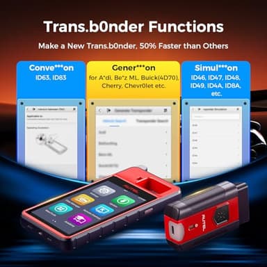Autel Scanner MaxiIM KM100 (E) Programming Tool, 2025 Same as KM100 KM100X Programmer, Lite Ver. of IM508S Pro IM608 2 Pro Scanner, Lifetime Updates, Built-in APB112, OBD Learning, Auto VIN Auto Scan - Image 5