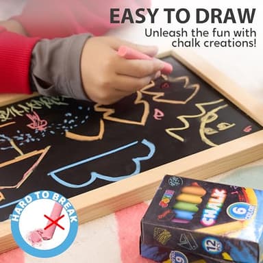 JOYIN 288 Counts Mini Chalk Set for Kids, Non-Toxic Chalks for Boys Girls 3+, School Supplies for Teachers, Goody Bag Fillers, Classroom Prizes Gifts (24 Boxes) - Image 5