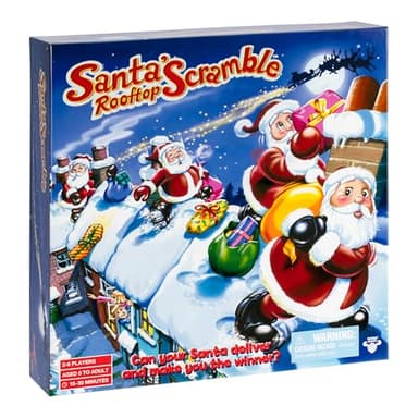 Santa's Rooftop Scramble is A Family Board Game Full of The Magic of Christmas Where Players Act As Santa, Collect and Deliver Presents to The Right Houses, for 2-6 Players, Ages 5+ - Image 5