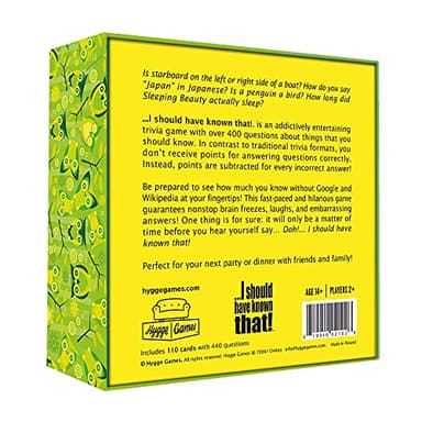 I should have known that! - A Trivia Game About Things You Oughta Know - Image 2