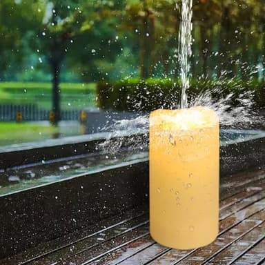 Grcdoyvl 72 Pack Flameless LED Candles with Remote & Timer - Waterproof Battery Operated Candles, Realistic Flickering for Wedding, Christmas, Halloween, Home Decor & Special Occasions - Image 6