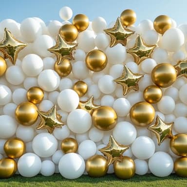 RUBFAC 129pcs White Balloons Different Sizes 18 12 10 5 Inch for Garland Arch,Party Latex Balloons for Birthday Party Wedding Anniversary Baby Shower Party Decoration - Image 6